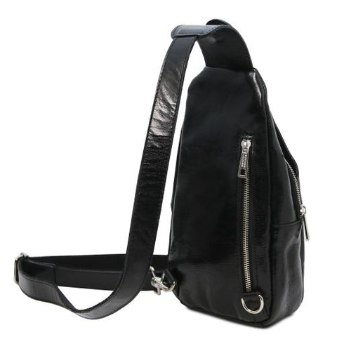 Kevin - Leather crossover bag